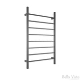 BEN Square Towel Ladder in Chrome And Matte Black Available In 700 W 115H 115mm (D)